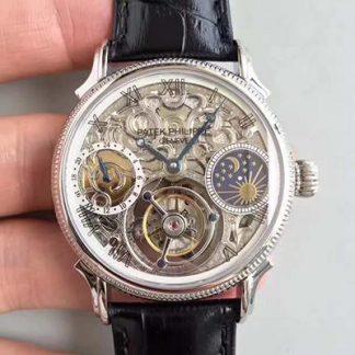 Patek Philippe Tourbillon Skeleton and White Dial | UK Replica - 1:1 best edition replica watches store,high quality fake watches