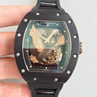 Richard Mille RM023 Rose Gold Eagle Skeleton Dial | UK Replica - 1:1 best edition replica watches store,high quality fake watches