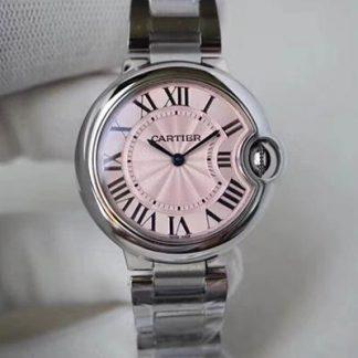 Cartier Ballon Bleu Pink Dial | UK Replica - 1:1 best edition replica watches store,high quality fake watches