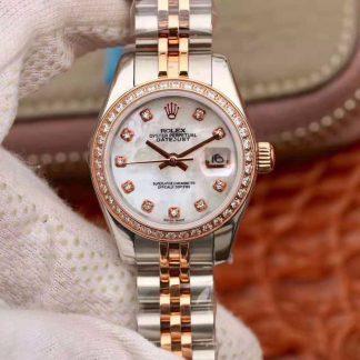 Rolex Lady Datejust White Enamel Dial | UK Replica - 1:1 best edition replica watches store,high quality fake watches