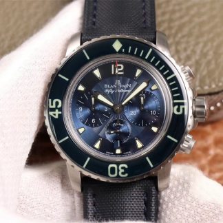 Blancpain 5085FB-1140-52B Blue Dial | UK Replica - 1:1 best edition replica watches store, high quality fake watches