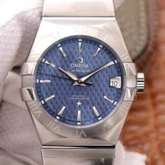 Omega 123.10.38.21.03.001 Blue Dial | UK Replica - 1:1 best edition replica watches store, high quality fake watches