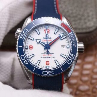 Omega 36th America's Cup White Dial | UK Replica - 1:1 best edition replica watches store, high quality fake watches