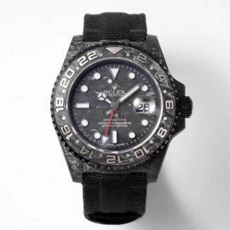 Rolex GMT-MASTER II Black Fabric Strap | UK Replica - 1:1 best edition replica watches store, high quality fake watches