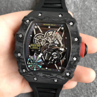 Richard Mille RM35-02 Black Strap | UK Replica - 1:1 best edition replica watches store, high quality fake watches