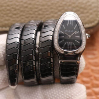 Bvlgari Serpenti Ceramic Diamond Bezel | UK Replica - 1:1 best edition replica watches store, high quality fake watches