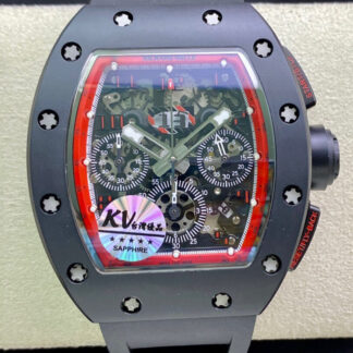 Richard Mille RM011 Ceramic Black Strap | UK Replica - 1:1 best edition replica watches store, high quality fake watches