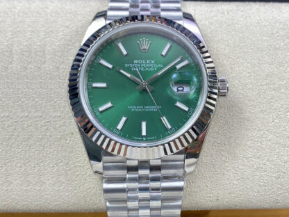 Rolex M126334-0028 Green Dial | UK Replica - 1:1 best edition replica watches store, high quality fake watches
