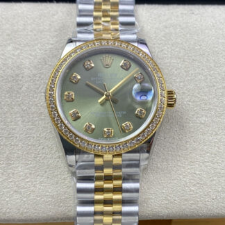 Rolex M278383RBR-0030 Diamond Bezel | UK Replica - 1:1 best edition replica watches store, high quality fake watches