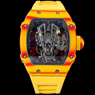 Richard Mille RM27-03 Yellow Rubber Strap RM Factory | UK Replica - 1:1 best edition replica watches store, high quality fake watches