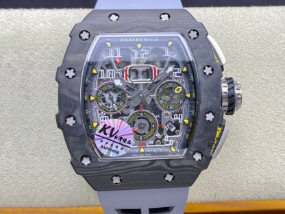 Richard Mille RM-011 Forged Carbon Case | UK Replica - 1:1 best edition replica watches store, high quality fake watches